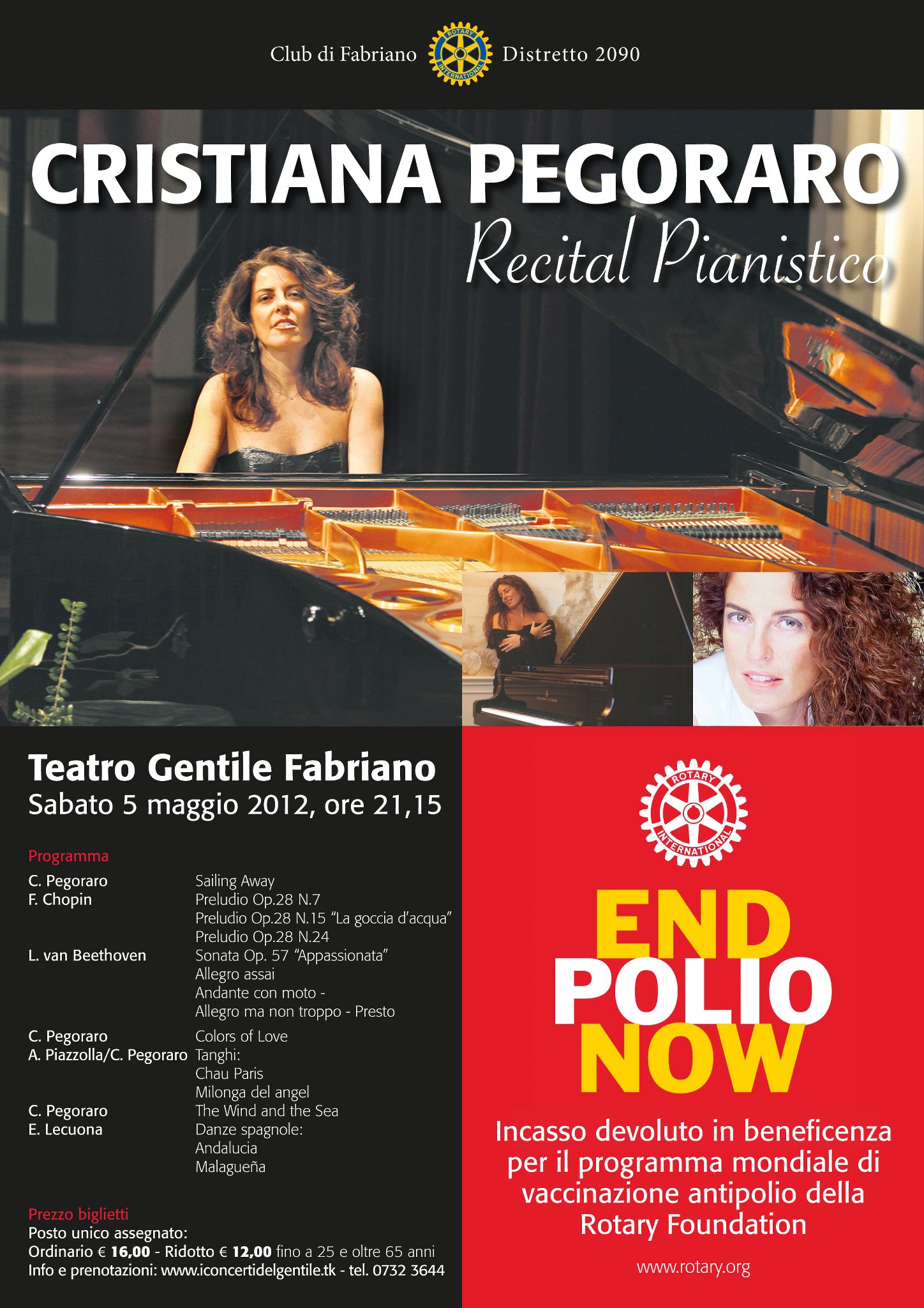 Recital Pianistico - 5 Maggio 2012
