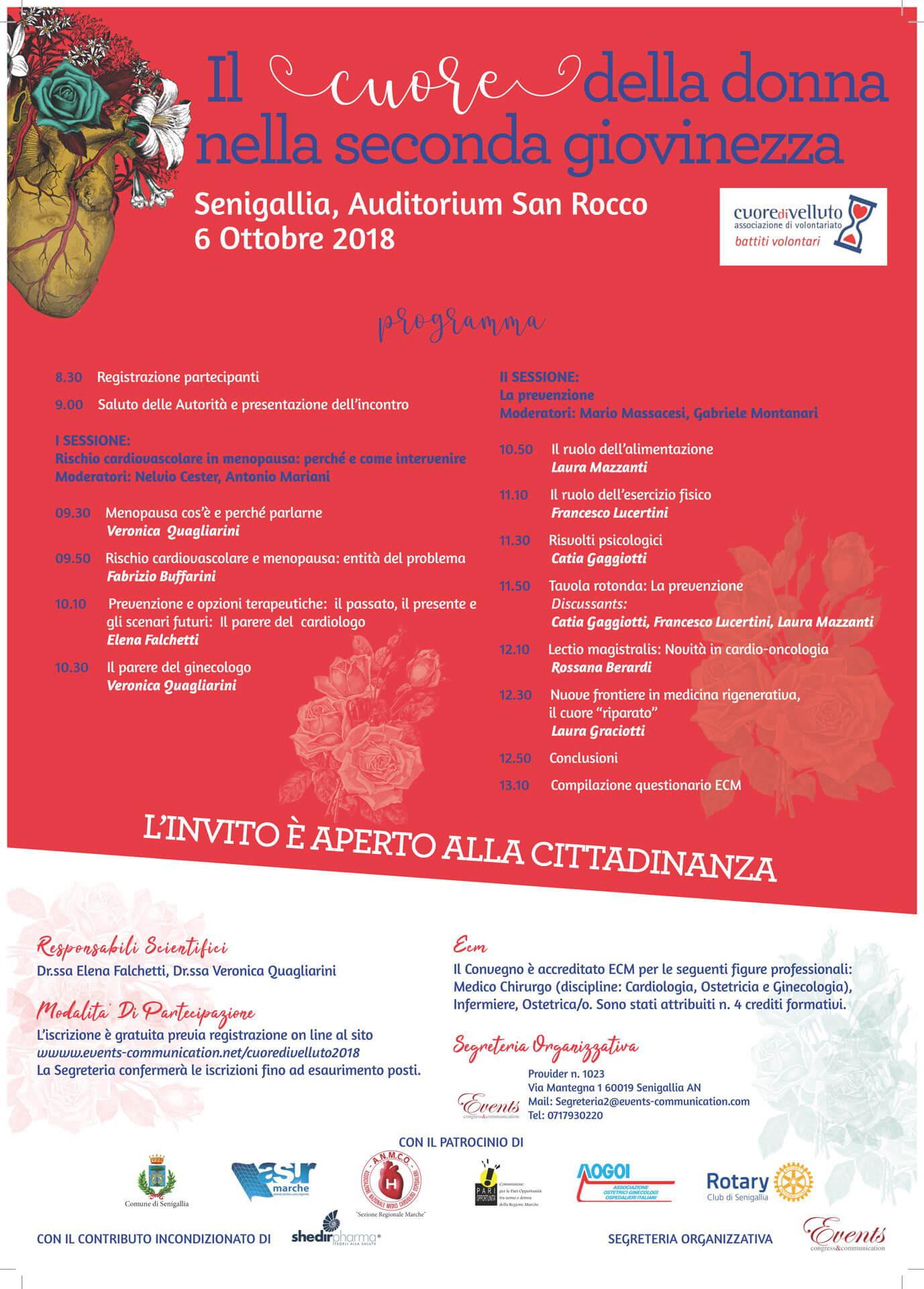 Il Cuore della Donna nella seconda Giovinezza - Convegno