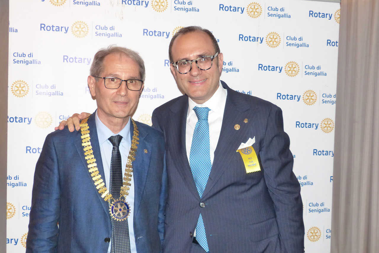Passaggio di consegne al Rotary club Senigallia – il dott. Learco Perini è il nuovo presidente